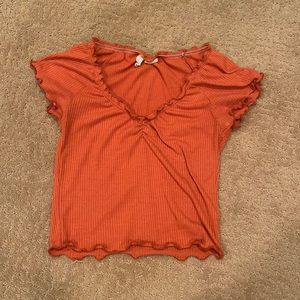 american eagle crop top. size xs